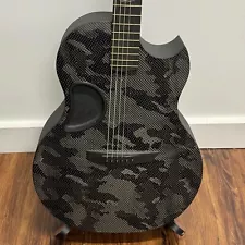 McPherson Carbon Series Sable with Gold Hardware Acoustic- Electric Guitar Camo