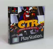 Storage CASE for use with PS1 Game - Crash Team Racing