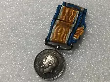 Original WWI UK British WAR Military Medal Miniature