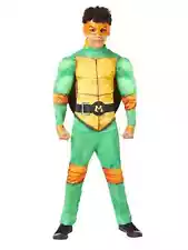 Teenage Mutant Ninja Turtles Inspirit Designs Boys Halloween Mikey Costume Sz S