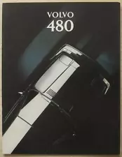 VOLVO 480 Car Sales Brochure 1994 #8/93/14K