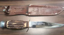 Original Bowie Knife With Bone Handle