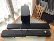 sound bar with subwoofer used