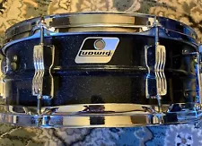 New ListingLudwig Black Galaxy Acrolite Snare Drum 5 x14