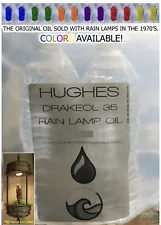 ð§48oz Original Drakeol 35 CORRECT Vintage Rain Lamp Oil Creators-COLORSðð§