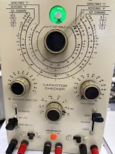 Unique HEATHKIT IT-28 Capacitor Checker, Safety Feature, Calibrated, Fuse, Light