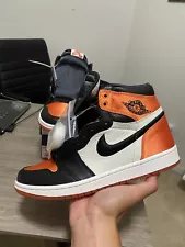 Size 9.5W / 8M - Air Jordan 1 Retro High OG Satin Shattered Backboard