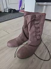 Renaissance Leather Boots Unisex Size 45