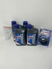 OEM 2003-2018 Suzuki AN650 Burgman 10w40 Full Synthetic Oil Change Kit (For: 2005 Suzuki Burgman 650)