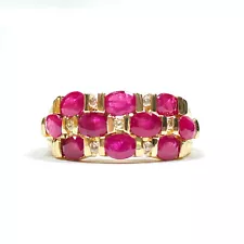 Jewelry Ring Ruby 2.13ct Yellow Gold 437782