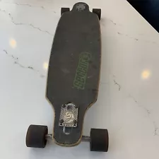 Sector 9 Longboard Skateboard 36 Inches featuring a blue bottom