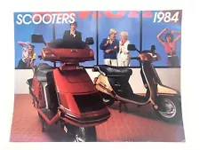 Original 1984 Honda Scooters Dealer Sales Brochure