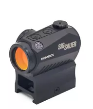 Shake Awake Red Dot Sight for 2 MOA 1x20mm Sig Sauer ROMEO5 SOR52001 M1913 Mount