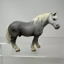 Schleich Horse Percheron Stallion Dapple Grey 2006 Retired