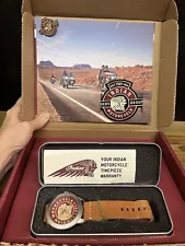 Limited Edition Indian Motorcycle 1901 Riders Group Collectors Wristwatch