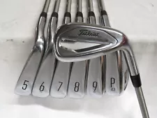 Used Titleist T350 Iron Set 5-PW, 48 Steelfiber Regular Flex Graphite Shaft 5-gw