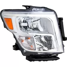 Headlight For 2020-2022 Nissan Titan Titan XD Right Assembly Halogen Crew Cab (For: More than one vehicle)