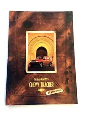 1999 Chevrolet Geo Tracker 32-page Original Car Sales Brochure Catalog - Chevy