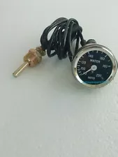 Smiths replica water temperature gauge for classic cars 80 -200 farenheit BC