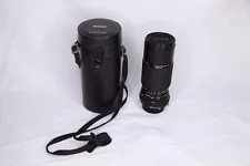 SALE! CLEAN Vintage Sigma 100mm-200mm 1:4.5f100 Zoom & Macro For Minolta MD Case