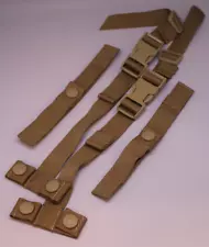 USMC Eagle Industries Assault Pack SPC Scalable Plate Carrier Strap Kit - Coyote