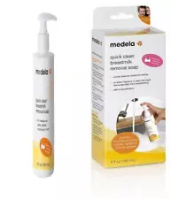 Medela Quick Clean Breast Milk Removal Soap, No Scrub Hypoallergenic 6 Ounce