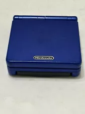 Nintendo Game Boy Advance SP Cobalt Blue System - Parts Or Repair* Read Below