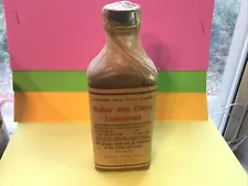 N.O.S. Antique Meds Bottle. UNOPENED Screw-topped Cork-lined And Wax-wrapped!