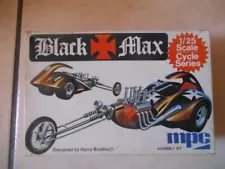 RARE MPC BLACK MAX CHOPPER CUSTOM TRIKE UNBUILT