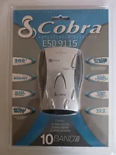 Vintage 2002 10 Band Cobra Radar/ Laser Detector ESD 9115 (Brand New Sealed)