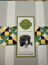 NEW Scentsy Christmas Camper Mini Wax Warmer Retro Red Camping Trailer Retired