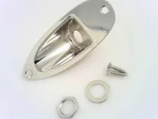 True Custom Shop® Nickel Jack Plate for Fender Strat Guitars for USA & Import