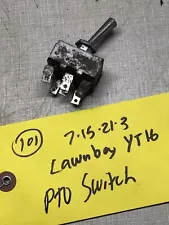 Lawn Boy YT-16 Lawn Tractor PTO Switch, Tested And Works