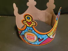 Burger King Crown, Limited Edition One Crown Send In a box