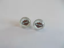 Harley Davidson Earrings~Old Stock~Never Used~Biker~Motorcycle~Jewelry