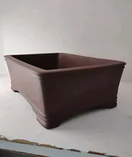 Yixing Bonsai Pot Bonsai Pot 9 In X 6 in , Unglazed, New