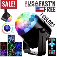 RGB Disco Party Lights Strobe LED DJ Ball Sound Activated Bulb Dance Lamp 2022