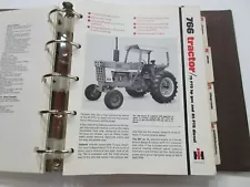 International 766 Tractor Sales Sheet 4 Page