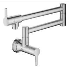 GROHE 31075DC2 Zedra Wall Mount Pot Filler Supersteel Stainless Steel