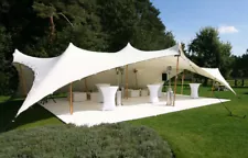 Waterproof Commercial Wedding Event Patio Party Coated Bedouin Stretch Tent NEW