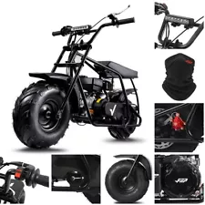 FRP GMB100 Mini Bike, 99CC 4-Stroke Mini Bikes for Adults, Gas Powered, Off-Road