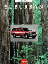 1993 GMC Suburban SL SLE 20-Page Dealer Sales Brochure