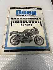 Used Buell Parts Catalog for 1995 & 1996 Thunderbolt S2 Parts Catalog 99570-96Y