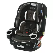 Graco 4Ever DLX 4-in-1, 10 Years Use Infant to Toddler Car Seat Zagg Creased Box