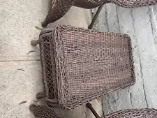 garden furniture/patio furniture. Two chairs and the table