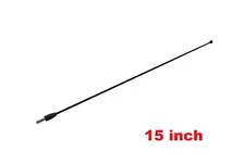 15" inch Black Stainless Antenna Mast Power Radio for PONTIAC FIREBIRD 1982-2002 (For: 1989 Pontiac Firebird)