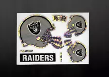 Vintage 1993 Oakland Raiders Helmet Sticker NFL Football Decal