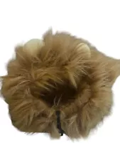 Pet Costume Lion Mane Wig w/ Ears for Med-Large Dog Halloween Funny Dress up