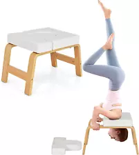 Yoga Headstand Bench, Upside down Chair for Balance Training, Body Shaping & Cor