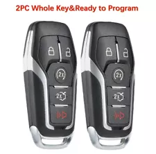 2 For 2015 2016 2017 Ford Edge Explorer Mustang Smart Car Remote Key Fob